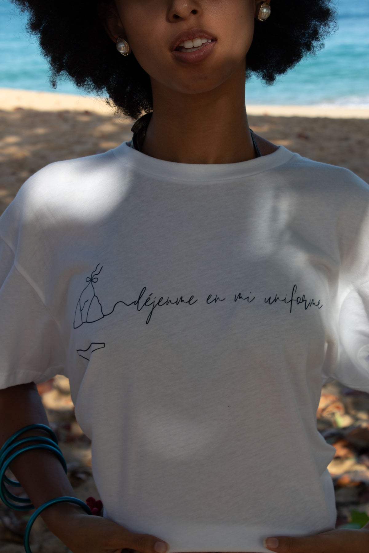 Mi uniforme Cropped Tee
