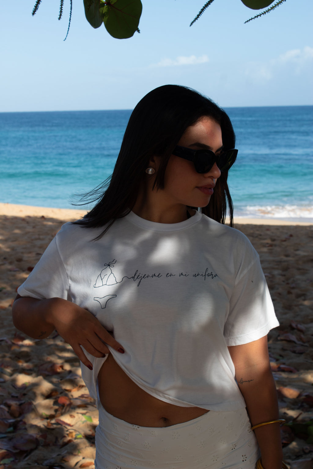 Mi uniforme Cropped Tee